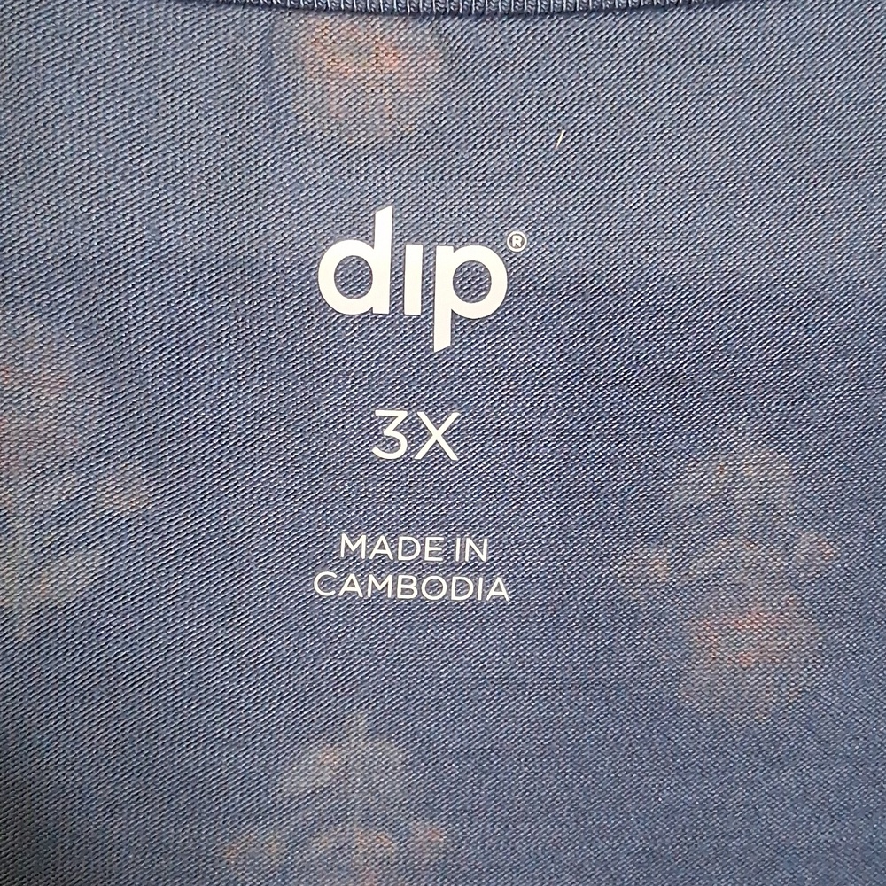 Womens Dip Pullover Top Size 3X Casual Grandmacore NWT - Picture 2 of 7